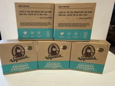Dr. Squatch Coconut Castaway Soap Bar, Natura...