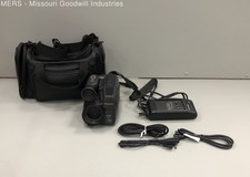 Panasonic Black Variable Speed Zoom IQ Palmcorder Camcorder AS IS PV-IQ225