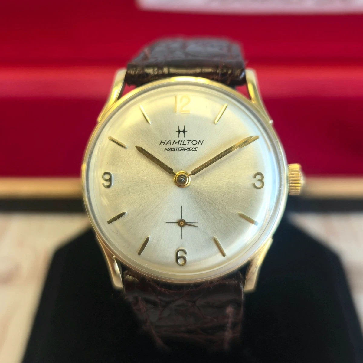 Hamilton 別注品1954年HAMILTON AUSTIN10金張19石Cal.754アンティーク