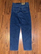 Levi's 505 Men's Jeans Vintage 80s Orange Tab 32x34 Dark Wash Made in USA 1981