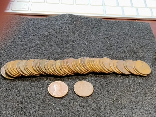 1913 S ~ LINCOLN WHEAT CENT LOT ~ AG ~ 46 COINS