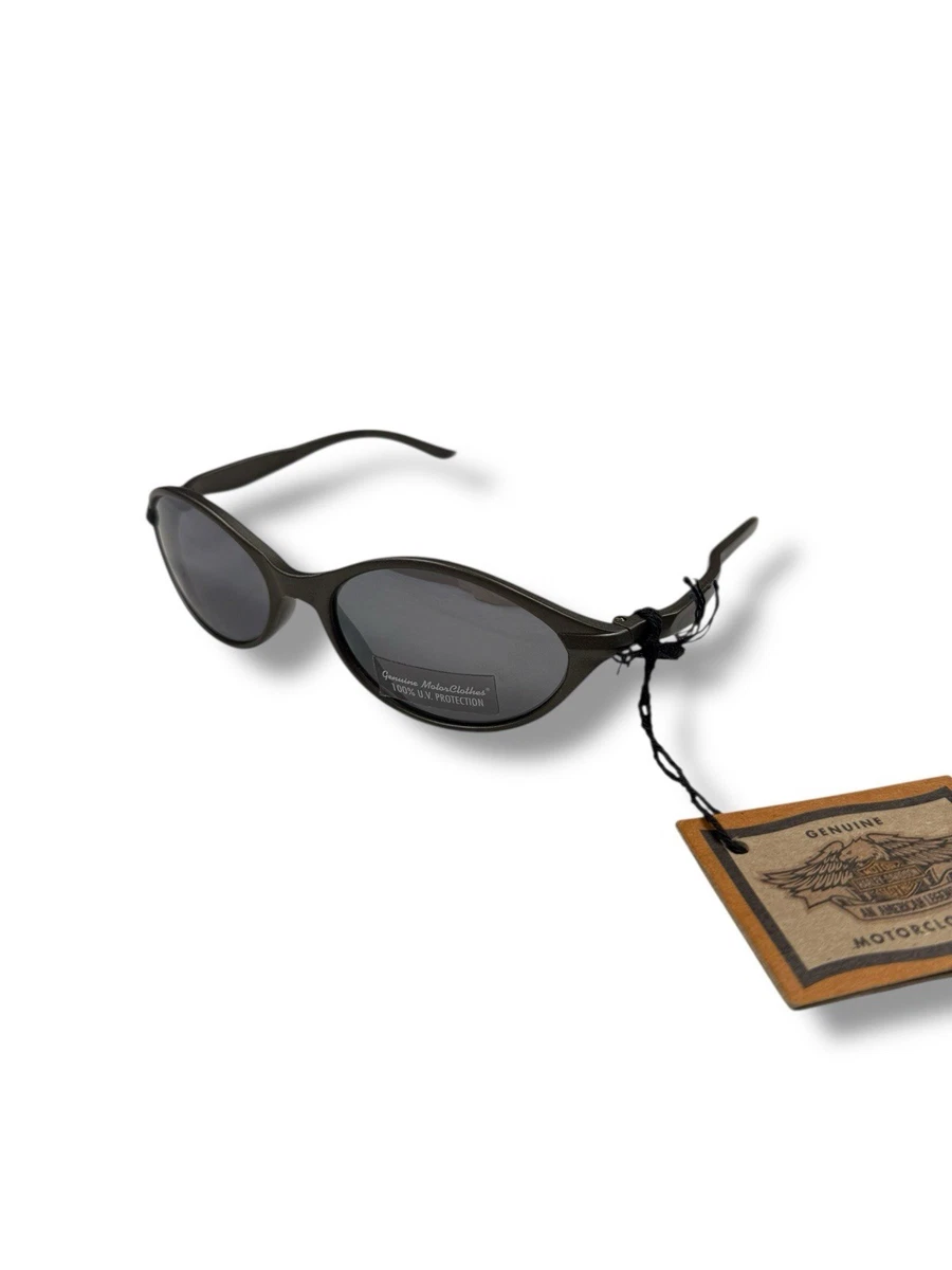 Vintage Harley-Davidson HDS 019 Oval Sunglasses Eagle Metal Frame w/ Case Harley-Davidson Men main image 4