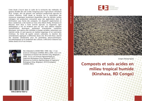 Crispin Mulaji Kyela | Composts Et Sols Acides En Milieu Tropical Humide...-image