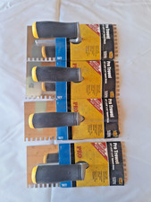 MD Pro Trowel 1/4"x3/8"x1/4" Square Notch Total of 4 for ONE PRICE