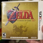 Legend Of Zelda Ocarina Of Time 3D Nintendo DS Case And Booklet Only