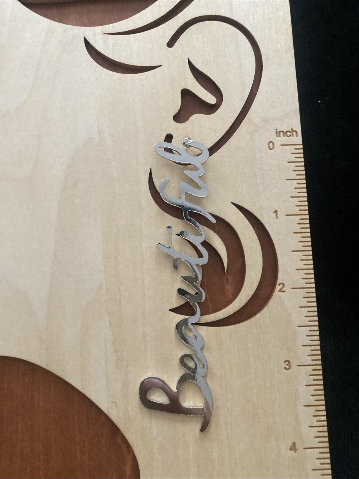 Earrings Beautiful Statement Silver Tone Pierced … - image 2