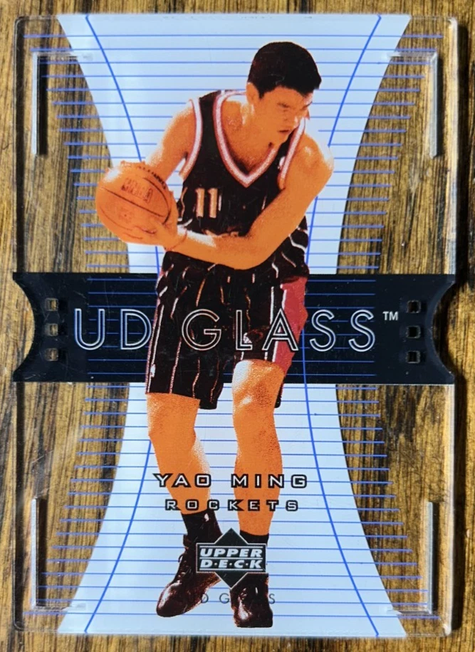 UD Glass Yao Ming 2003-04 #19 for sale | eBay