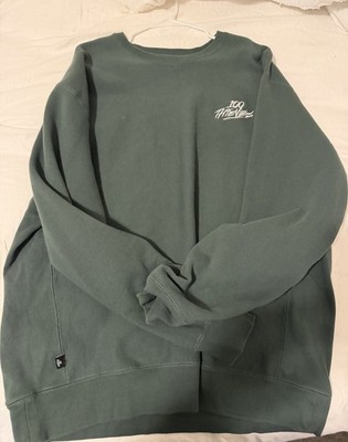 100 Thieves Sweatshirt Mens 3XL Green E-Sport Gaming Pull Over Sweater 100T