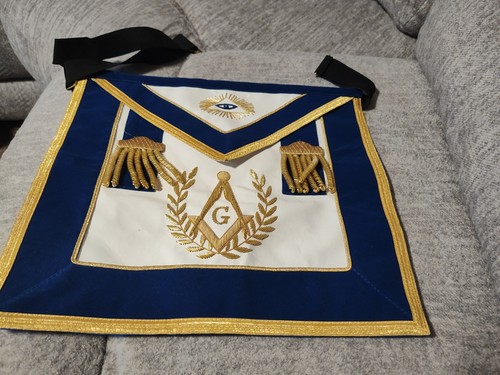 Blue Lodge Master Mason apron Freemasons