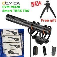 COMICA CVM-VM20 Smart TRRS TRS Mic Super Cardioid Condenser Shotgun Microphone
