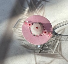 Handmade Korean Hanbok Headband Traditional with box Blossom series BORAUNNII