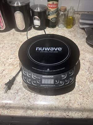 NuWave Pic Flex Precision Induction Cooktop Hot Plate Burner Portable Cookware