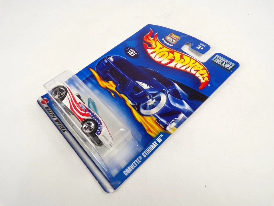 Hot Wheels 2002 Corvette Stingray III 187 - Image 3 of 4