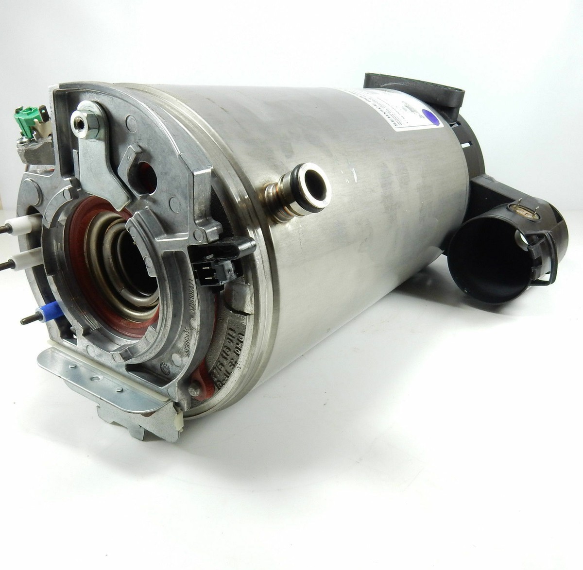 SCAMBIATORE DI CALORE TERMOSIFONE D 100 COLORE MARRONE ALA 8 CANNE STUFA A LEGNA - Foto 14