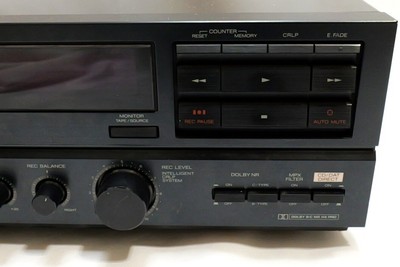 AKAI A&D GX-Z6100 3-Head Stereo Cassette Deck Simple Operation  