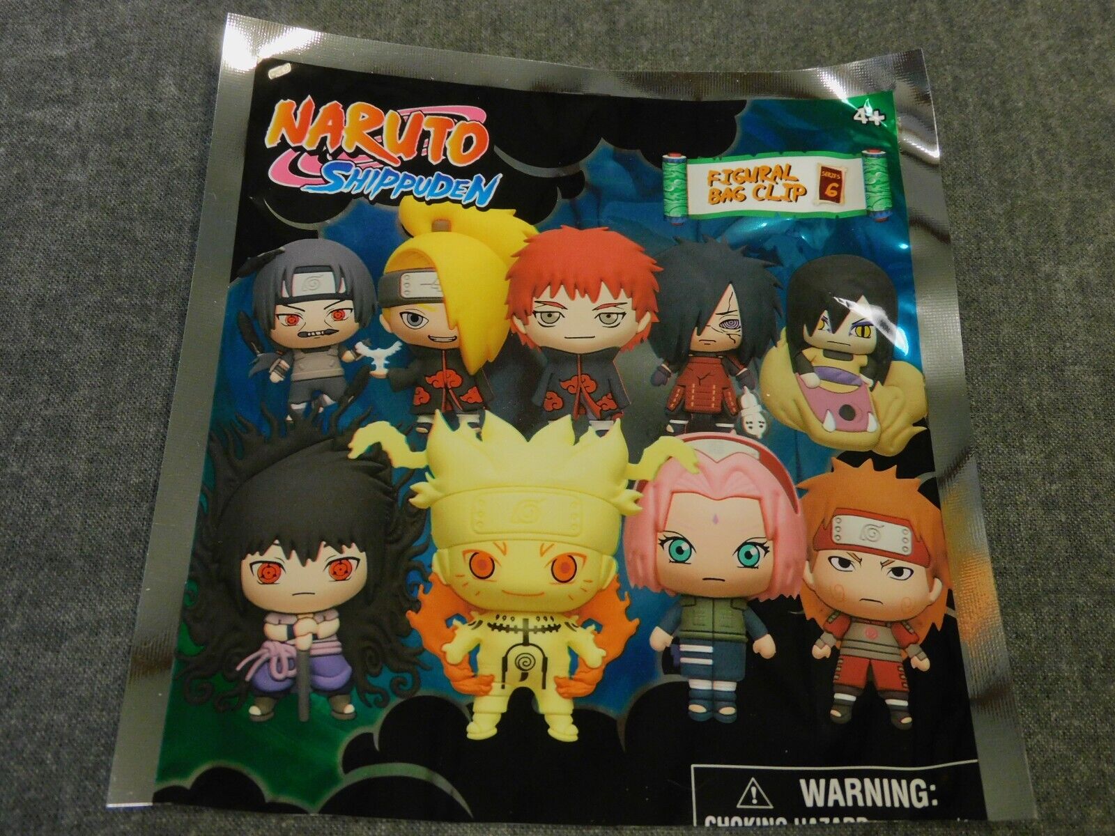 Naruto Shippuden (Series 6) 3D Sculpted Surprise Character Keychain Cl –  Collector's Outpost