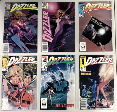 Dazzler #27-32 Lot (1983, Marvel) X-Men Spin-Off, Inhumans, Rogue VF Comics