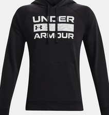 Under Armour Hoodie, Men's Large, Rival Fleece Signature Box Hoody New With Tags