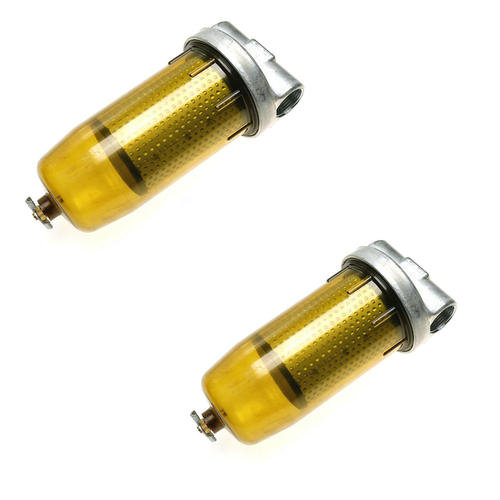 Filtre à Carburant Goldenrod 496 - 30 Microns, Débit 25 Gpm, Pression 150 Psi, Bouchon 1 NPT