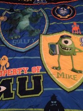Monster University Toddler Bed Sheets And Comforter, And Mattress Cover Fabric