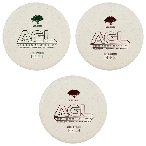 AGL Disc Golf Woodland Hemp Manzanita Putter 3/3/0/2 - Choose Exact