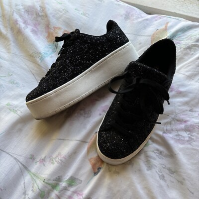 Glitter Trainers Uk Glitter Office Trainers Uk Buy Multi Glitter Standard Fit (F) Lace Up High  Top Trainers From
