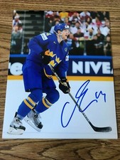 Mattias Ekholm Autographed 8x10 Photo Nashville Predators