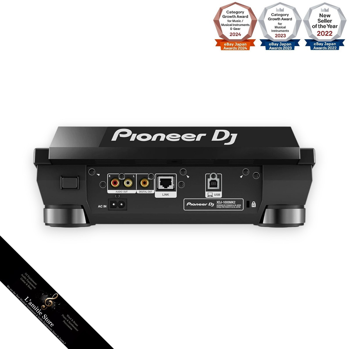 Pair 2x Pioneer XDJ-1000MK2 DJ Player Digital Turntable XDJ1000MK2