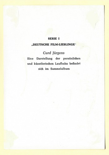 50er Jahre Colmorgen & Hoepner Deutsche Filmstars Sammler Album Karten, Sie wählen - Bild 23 von 207