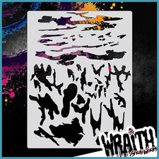 Camo Essentials - Reusable Airbrush Stencil Template