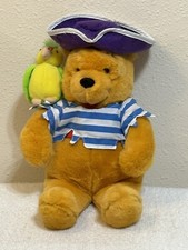 Winnie The Pooh Disney 15 Inch Pirate Plush Stuffed Toy