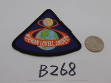 NASA Patch Space Shuttle Embroidered Apollo 8 3" Tall Gorman Lovell Anders