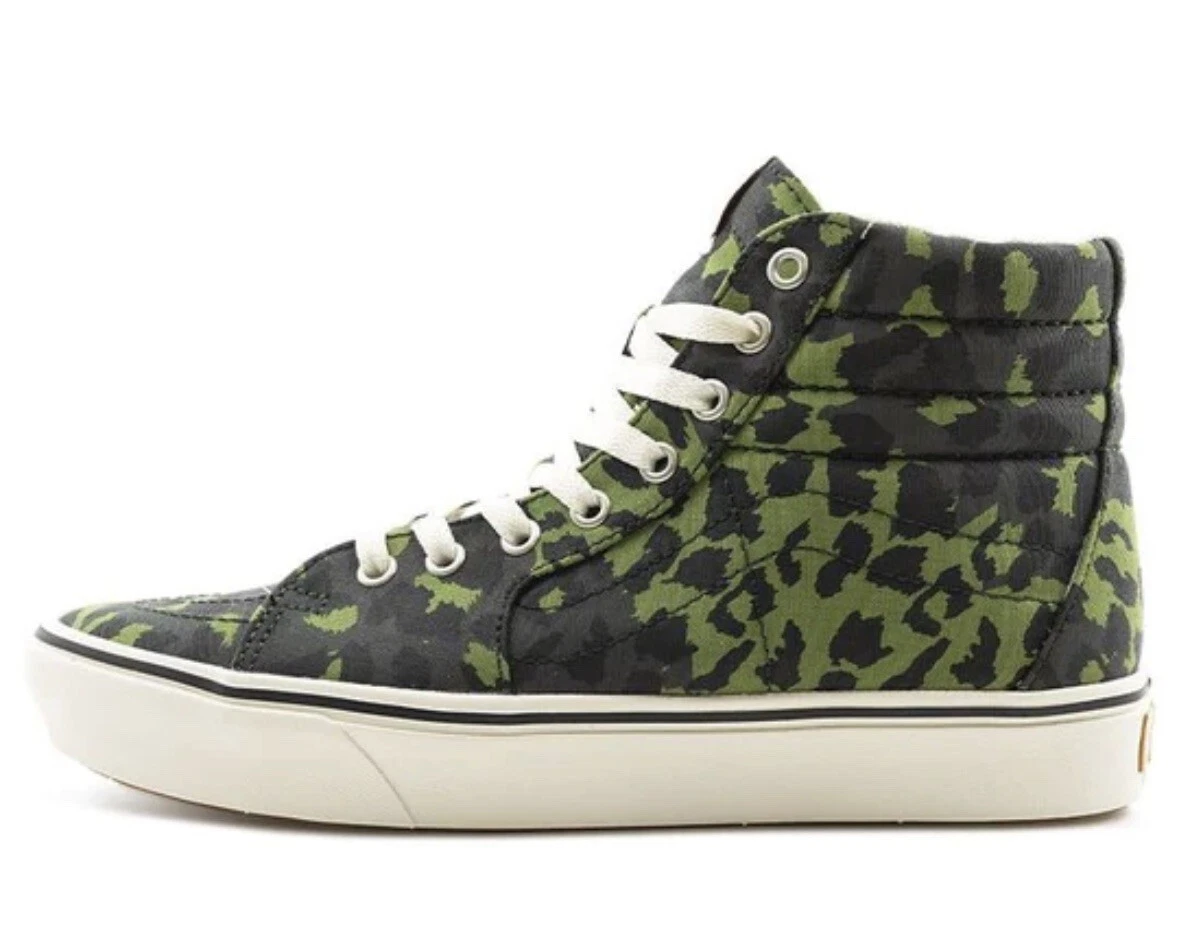 vans sk8 hi leopard mens