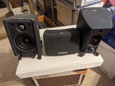 Creative Gigaworks S700 S750 Thx Lucasfilm Certified Speakers Center Left Right