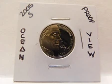*2005 S Proof Westward Journey "Ocean View" Jefferson Nickel From US Mint Set*