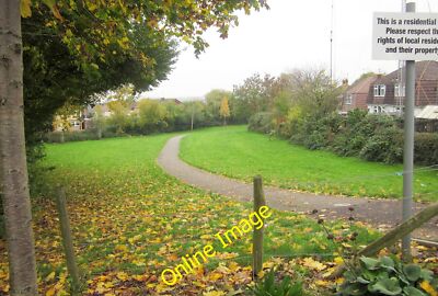 Foto 6x4 Willmott Park, Hartcliffe Withywood Ein Fußweg folgt einem Faden c2013
