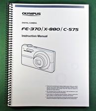 Olympus FE-370 / X-820 / C-575 Instruction Manual: 70 Pages  Protective Covers 