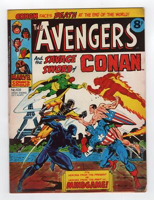 1969 MARVEL AVENGERS #71 & GIANT-SIZE MASTER OF KUNG FU #4 1ST INVADERS RARE UK