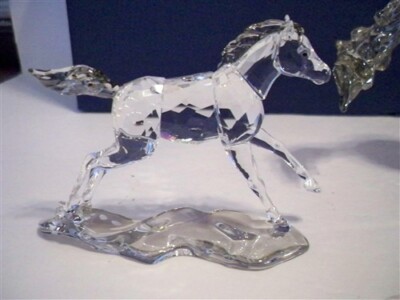 SWAROVSKI SCS 2014 AE ESPERANZA CRIOLLO HORSE SET WITH FOAL