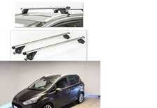 BARRE PORTATUTTO K39 ALLUMINIO FORD B MAX B-MAX ANNO 2017 RAILS CHIUSI SERRATURE
