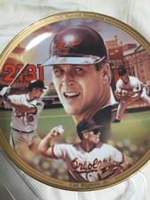 plate baseball Cal Ripken Jr record breakers Bradex collectable Baltimore Oriole