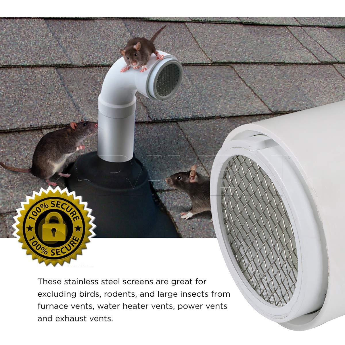 Raven R1508 PVC Termination Vent, 2 inch, White | eBay 