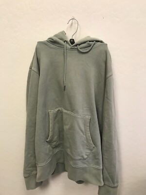 Madewell Pullover Hoodie Sweatshirt in (TGR) In Green XXL NWT $92 L1830