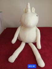 UNICORN PLUSH STUFFED ANIMAL CREAM COLOR MYSTIC TOY 20"INC