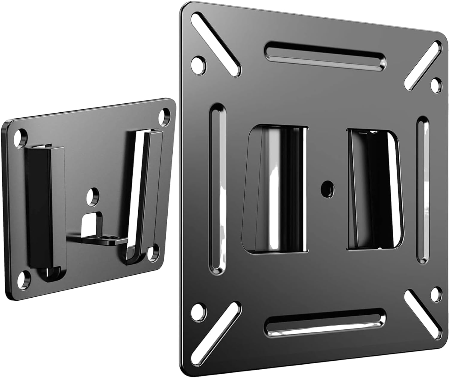 RV TV Mount Monitor Wall Mount Camper 14-24 Inch LED LCD Low Profile Flat Curved-image