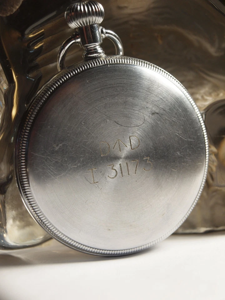 Reloj Bolsillo Waltham Cuerda Manual Foto 3 de 4