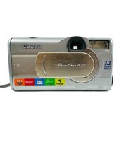 Canon PowerShot A310 3.2MP Compact Digital Camera Silver (BATTERY CORROSION) 306