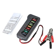 6-LED Display Digital Battery Alternator Tester Battery Tester Battery DCMY