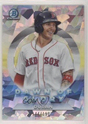 2020 Bowman Chrome Dawn of Glory Atomic Refractor 144/150 Jarren Duran #DG-5 uk2
