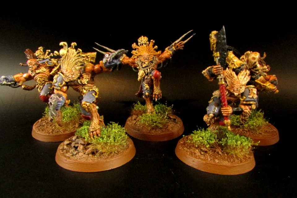 Citadel /  Warhammer 40k Plastic Space Marines / Space Wolves Wulfen - Image 3 of 4
